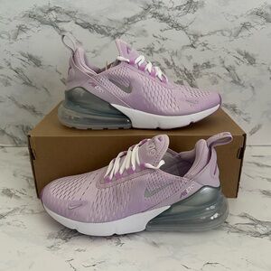Nike Air Max 270 Doll Lavender GS Athletic Shoes IH0412 Women’s Size 7.5/Size 6Y